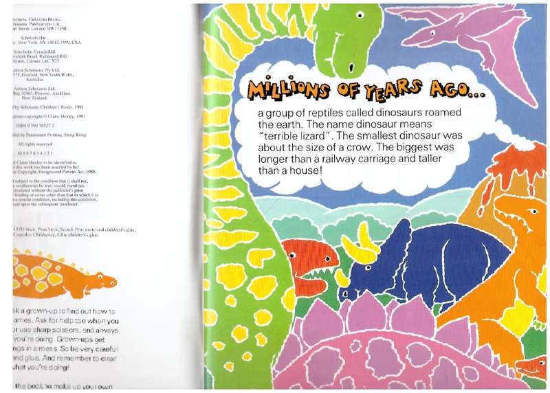 My First Dinosaur Activity Book - Claire Henley