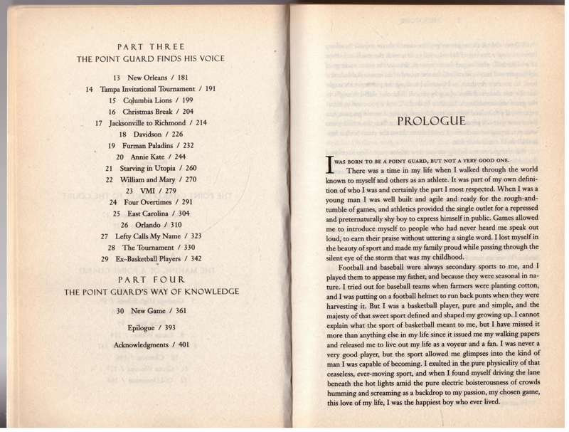My Losing Season  --  Pat Conroy