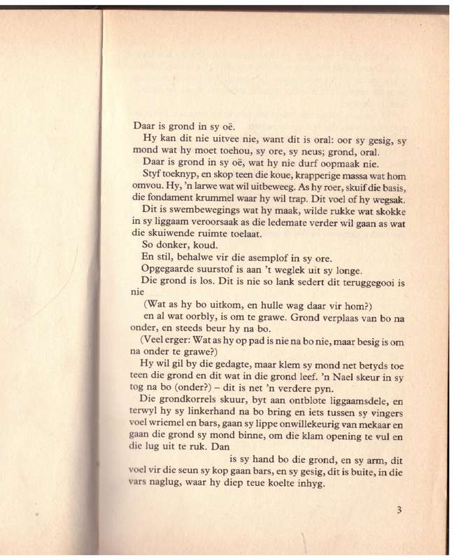 Die Nag het net een oog --   François Bloemhof
