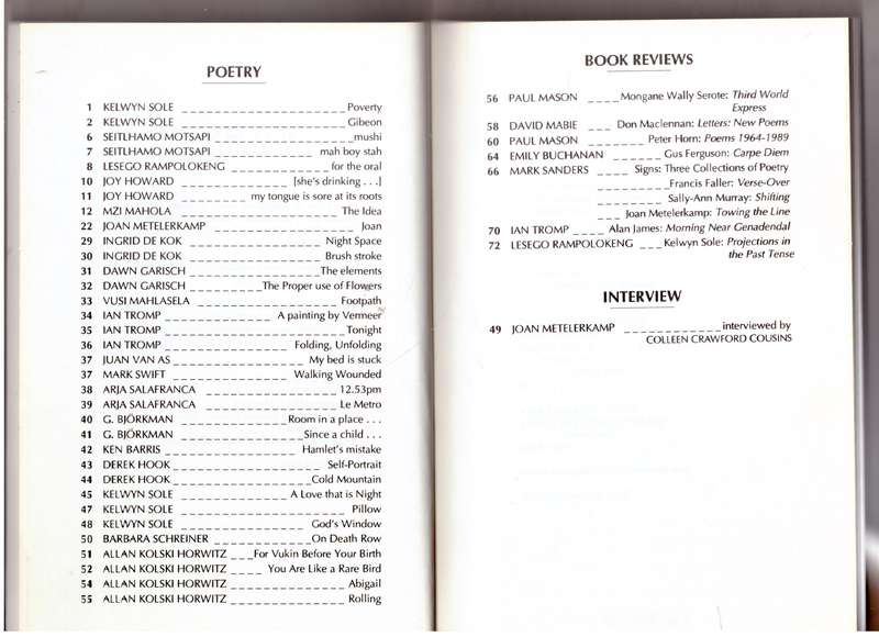 New Coin, Volume 28, Number 2, December 1992