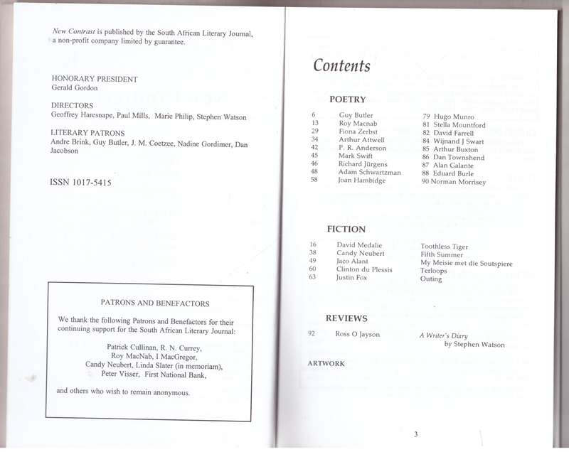 New Contrast 102 - Volume 26, Number 2, June 1998