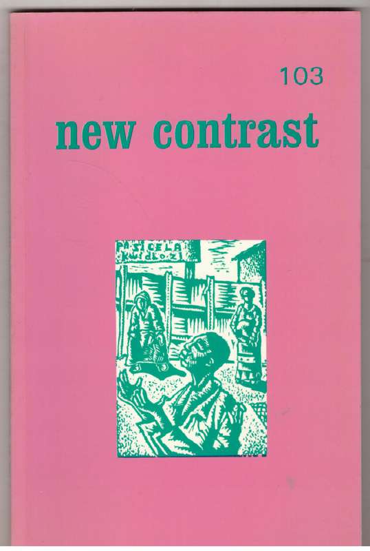 New Contrast 103 - Volume 26, Number 3, September 1998