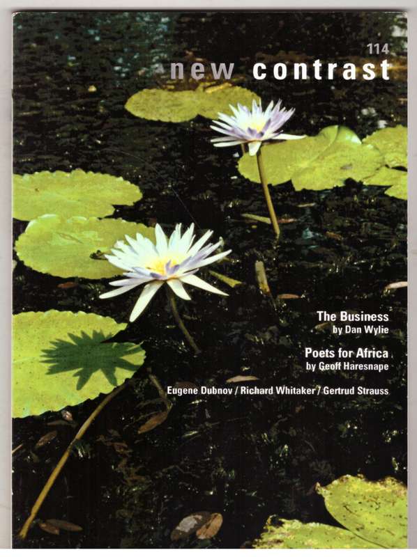 New Contrast 114, Volume 29, Number 2, Autumn 2001