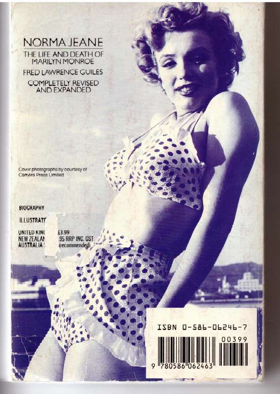 Norma Jean: Life and Death of Marilyn Monroe - Fred Lawrence Guiles
