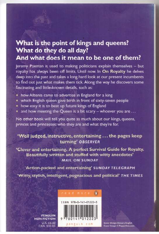 On Royalty - Jeremy Paxman
