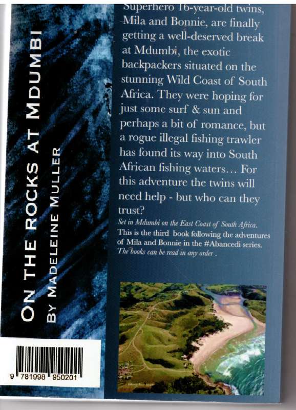 On the rocks at Mdumbi -- Madeleine Muller
