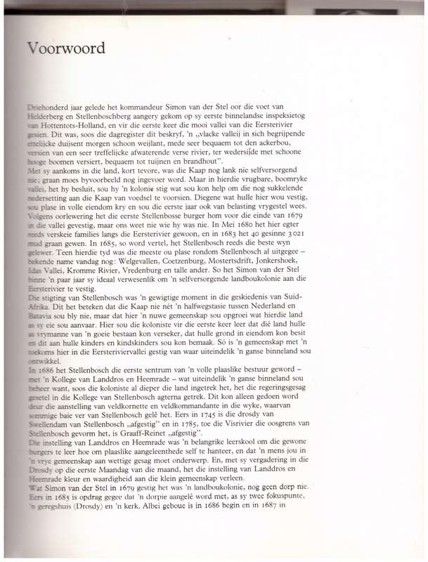 Ontdek Historiese Stellenbosch  --  Hans Fransen, Christo S. Botha