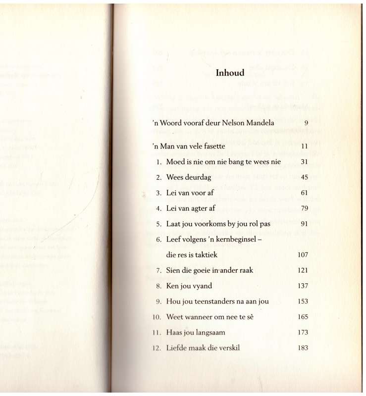 Op Pad Met Mandela: 15 Lewenslesse --  Richard Stengel