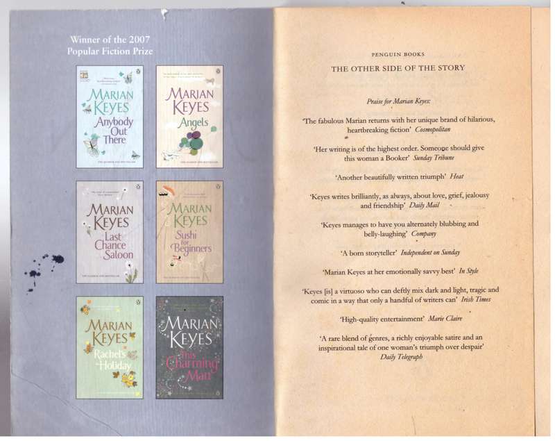 The Other Side of the Story -- Marian Keyes