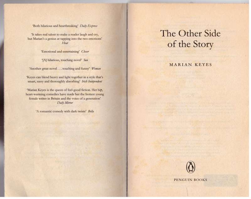 The Other Side of the Story -- Marian Keyes