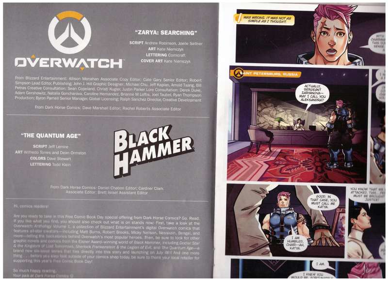 OVERWATCH / Black Hammer FCBD