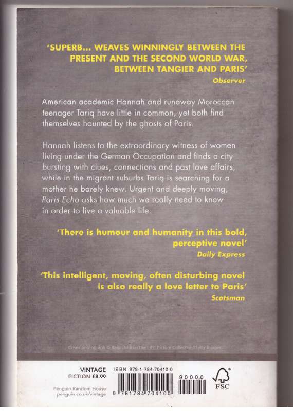 Paris Echo - Sebastian Faulks