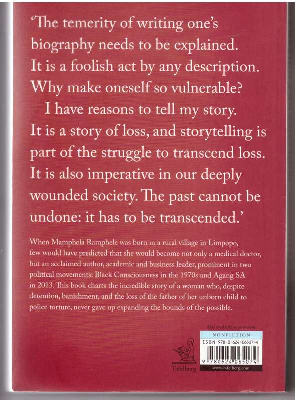 A Passion For Freedom -- Mamphela Ramphele
