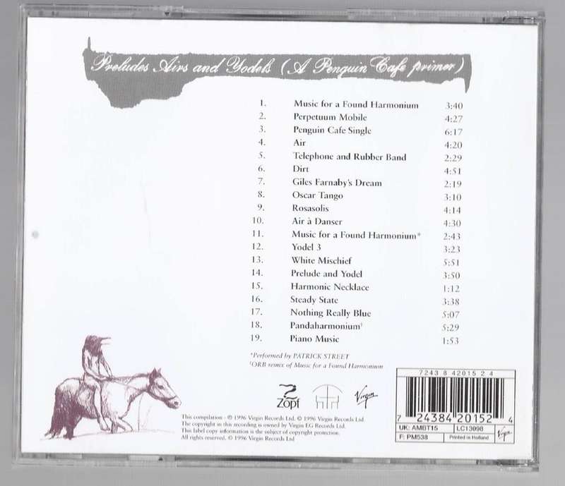 Penguin Cafe Orchestra  Preludes, Airs & Yodels (CD)