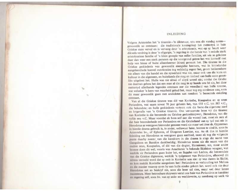 Periandros Van Korinthe -- D.J. Opperman