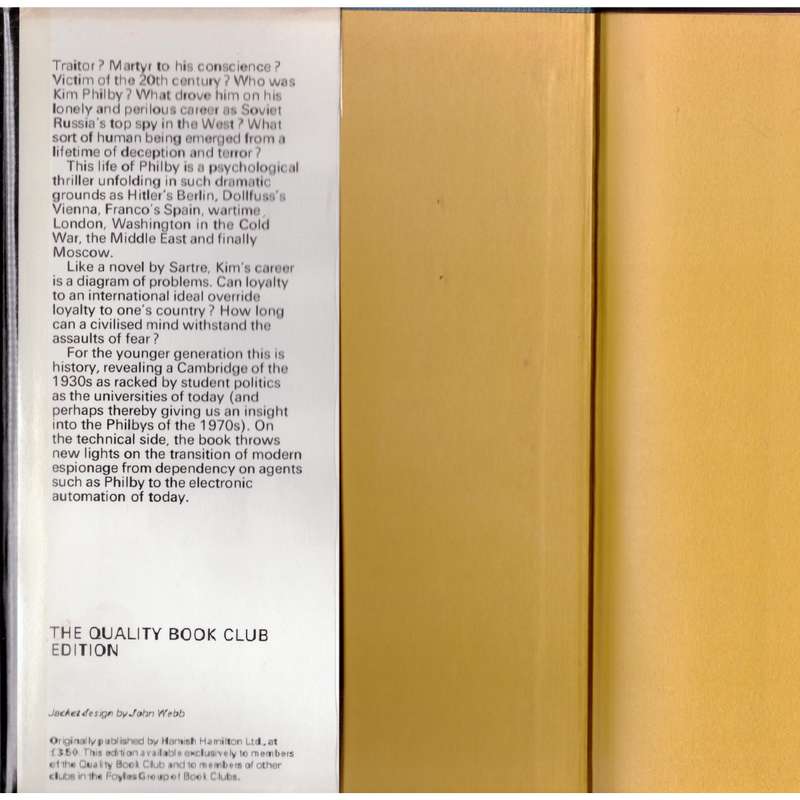 Philby: The Long Road to Moscow  --  Patrick Seale, Maureen McConville