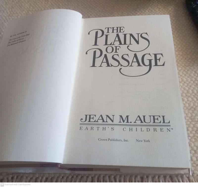 The Plains Of Passage -- Jean M. Auel