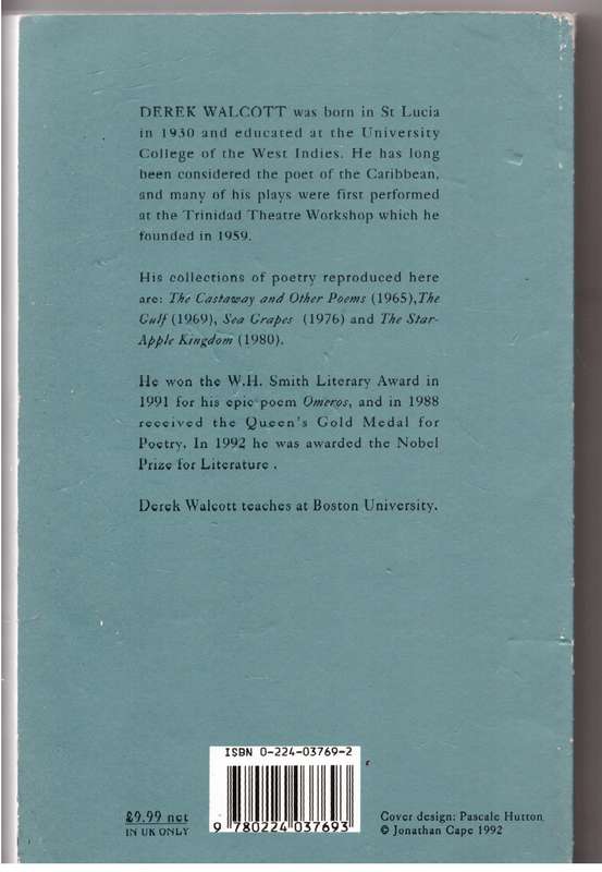 Poems, 1965-1980 - Derek Walcott