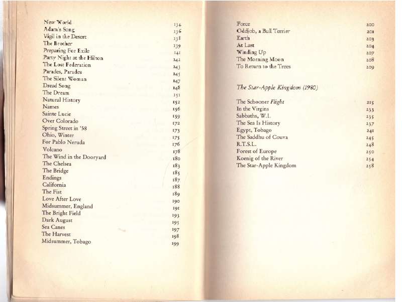 Poems, 1965-1980 - Derek Walcott