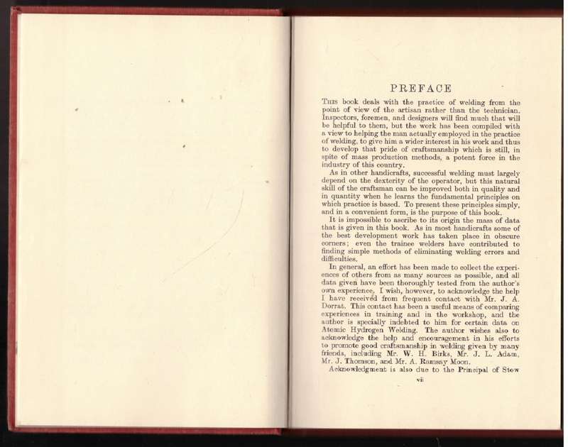 The Practice of Arc Welding  --  W. Heigh