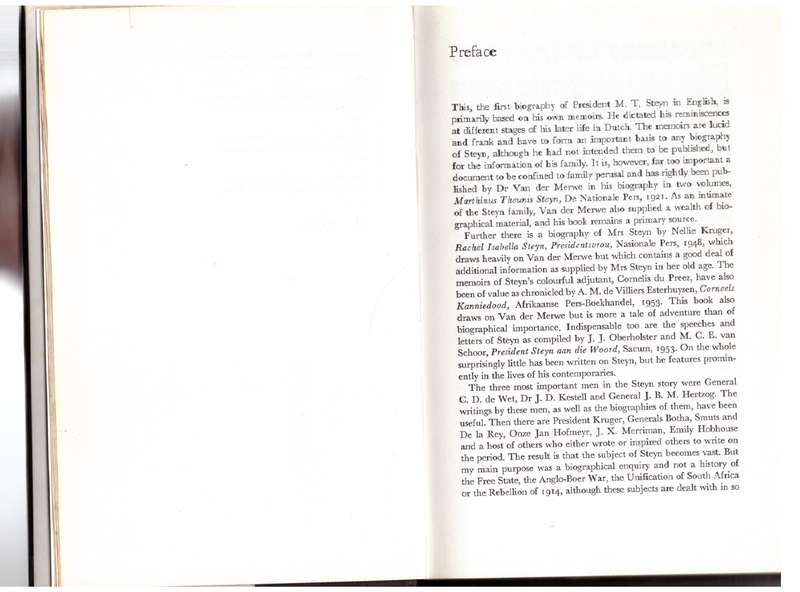 President Steyn: a biography - Johannes Meintjes