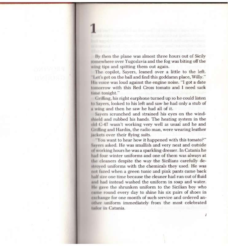 Proving ground: A novel --  Elliott Arnold