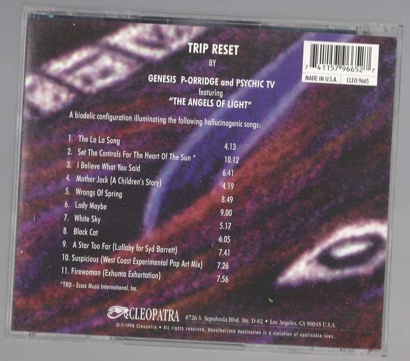 Psychic TV : Trip Reset (CD)