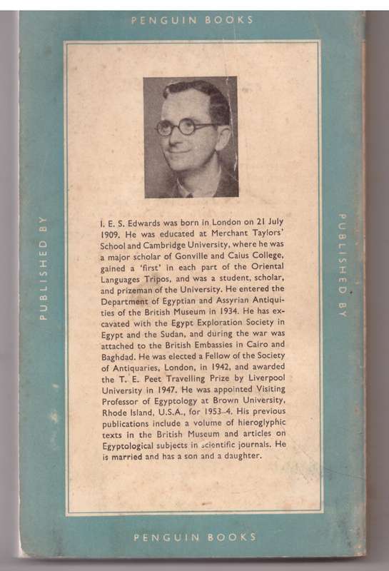 The Pyramids of Egypt -- I. E. S. Edwards
