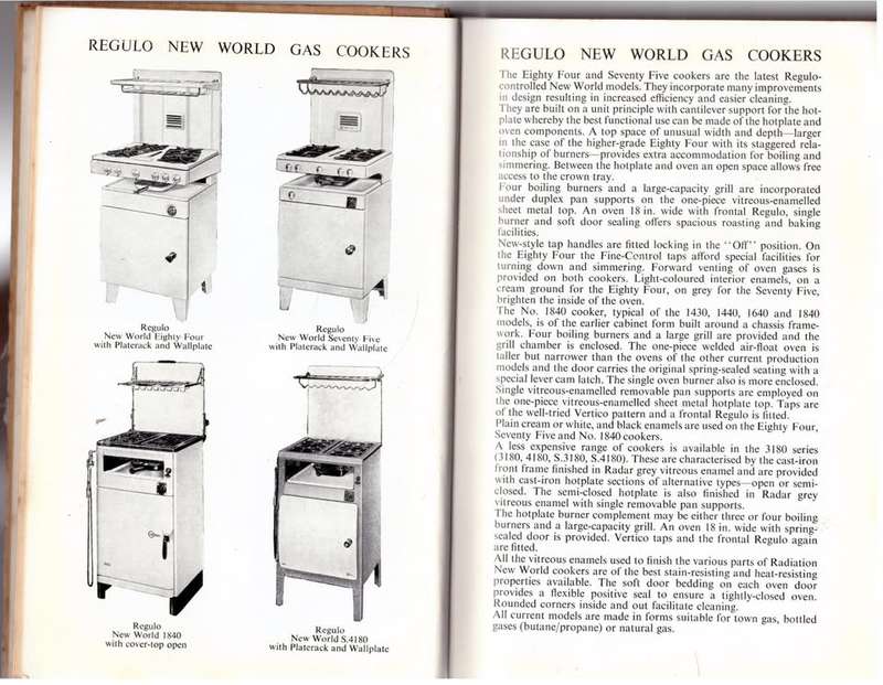 Radiation Cookery Book: For Use with the Regulo New World Gas Cookers