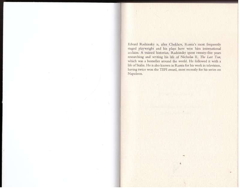 Rasputin: The Last Word - Edvard Radzinsky