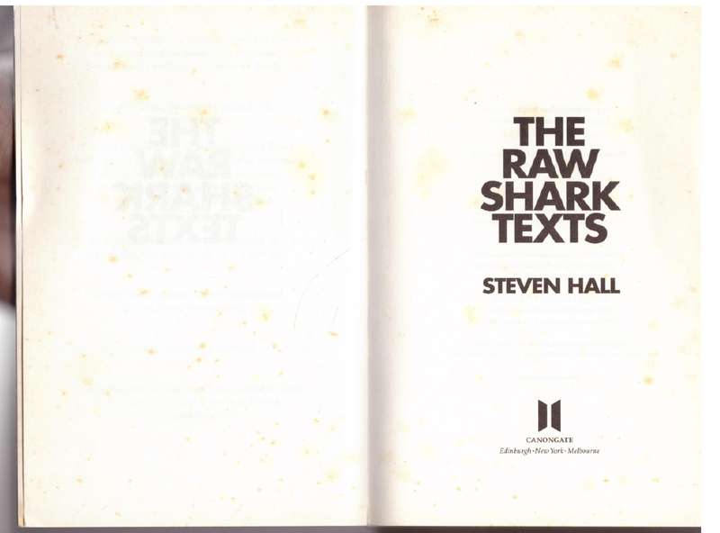 The Raw Shark Texts - Steven Hall