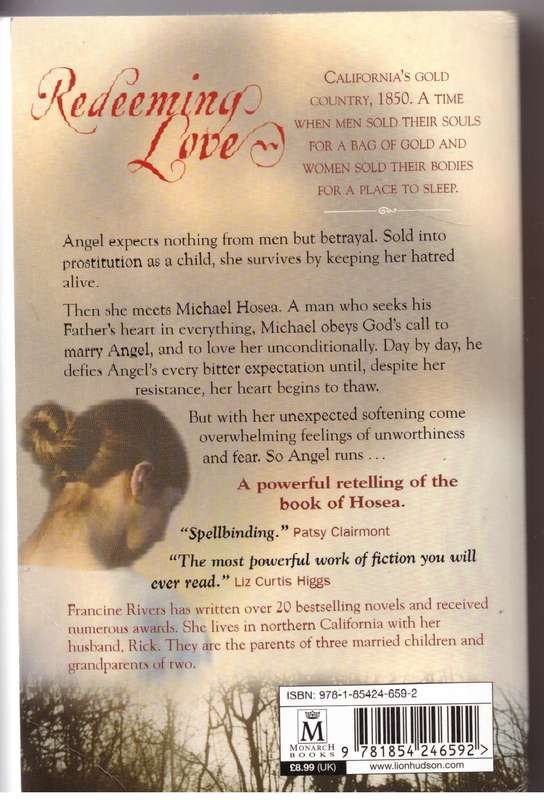 Redeeming Love: A Novel -- Francine Rivers