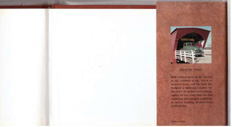 Reflections of Madison County: A Visual Journey  --  Mark F. Heffron