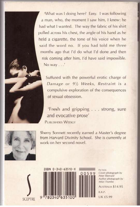 Restraint: A Novel - Sherry Sonnett