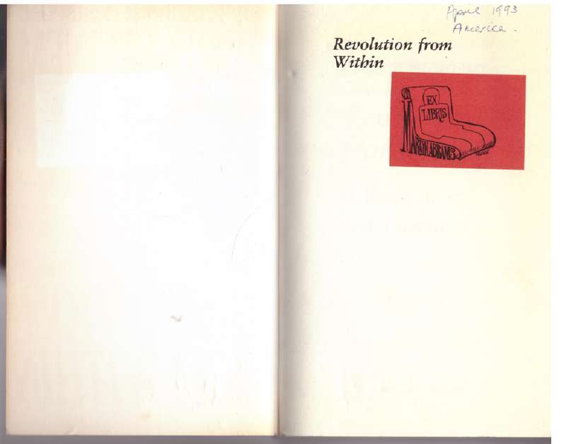 Revolution From Within: A Book of Self-Esteem - Gloria Steinem
