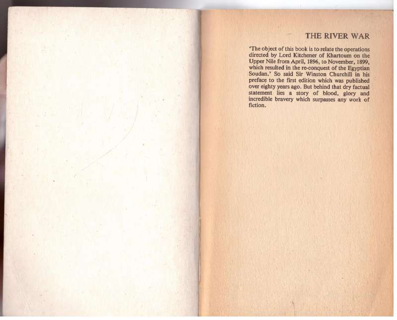 The River War - Winston S. Churchill
