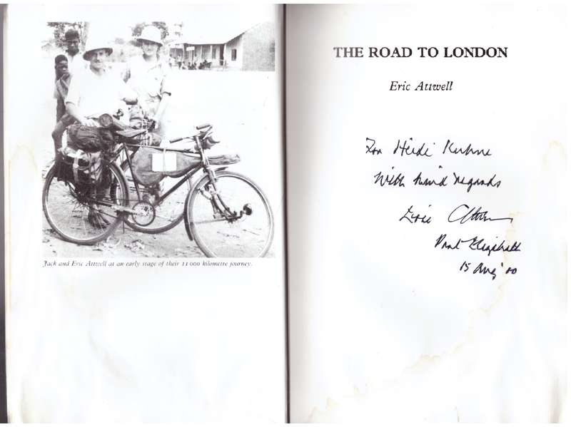 The Road to London --  Eric Attwell  **SIGNED**