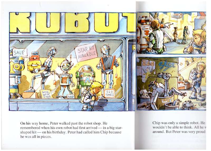 A Robot Called Chip - Philippe Dupasquier