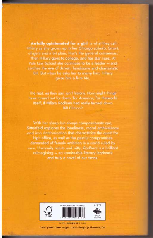 Rodham: A Novel - Curtis Sittenfeld