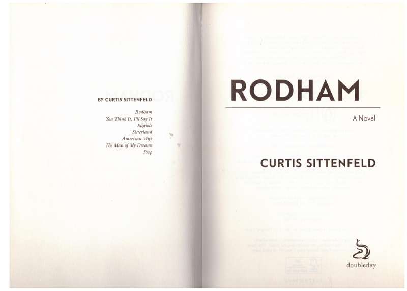 Rodham: A Novel - Curtis Sittenfeld