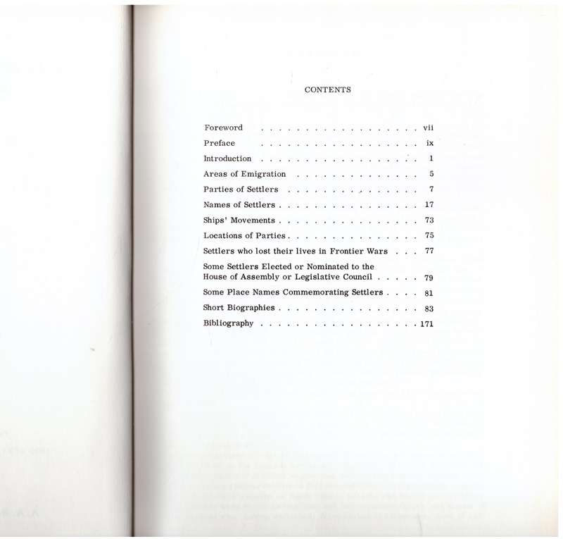 Roll of the British Settlers in South Africa: Pt. 1. Up to 1826  --  E. Morse Jones