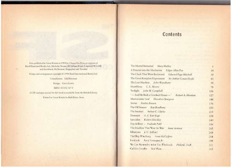 The SF Collection - Edel Brosnan [Editor]
