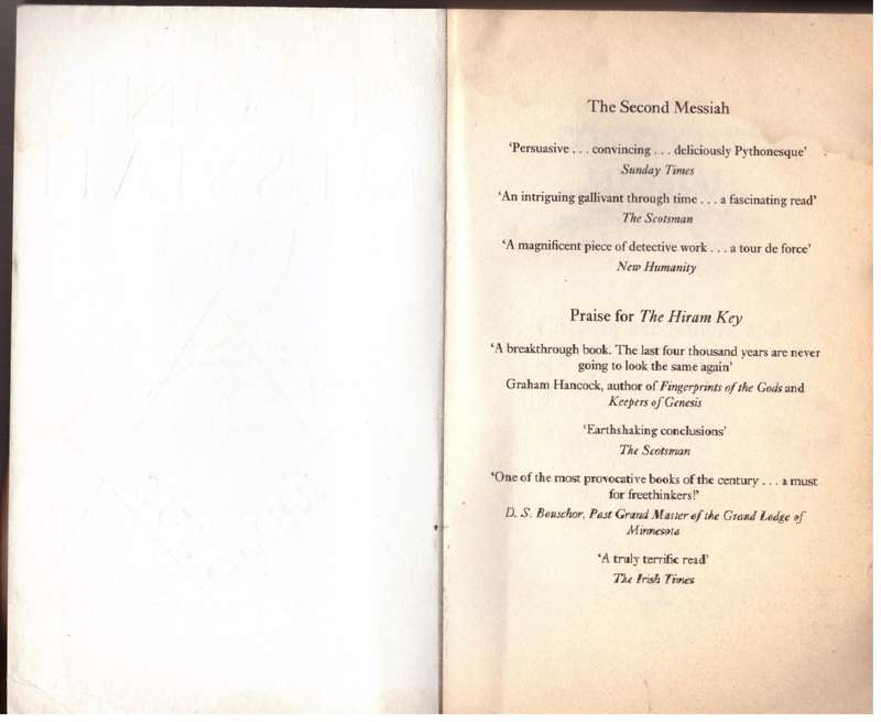 The Second Messiah - Christopher Knight, Robert Lomas