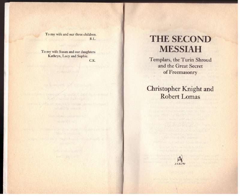 The Second Messiah - Christopher Knight, Robert Lomas