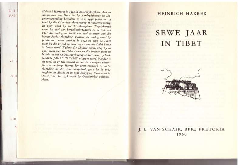 Sewe jaar in Tibet -- Heinrich Harrer