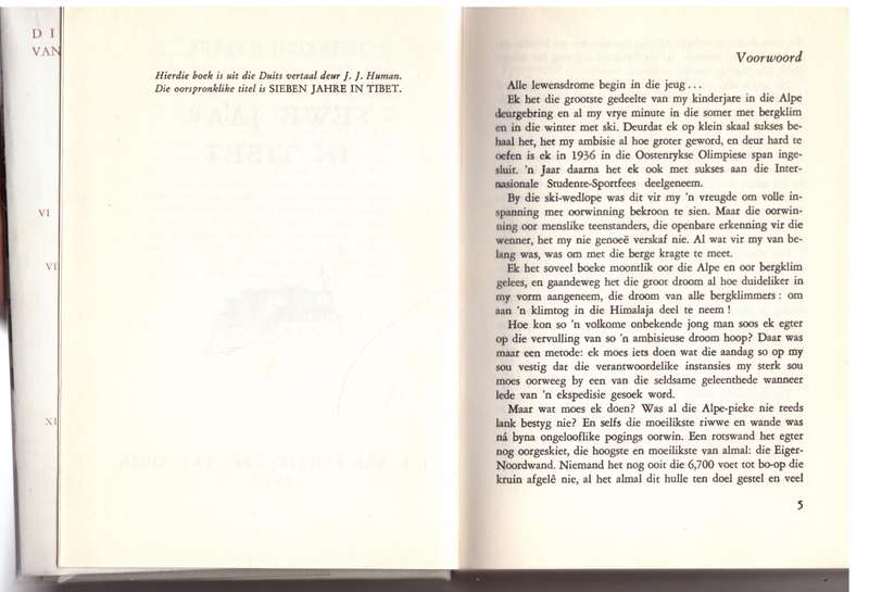 Sewe jaar in Tibet -- Heinrich Harrer