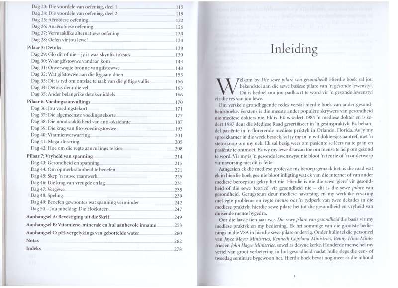 Die sewe pilare van gesondheid  - Don Colbert
