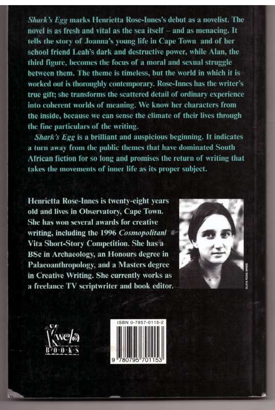 Shark's Egg: A Novel - Henrietta Rose-Innes
