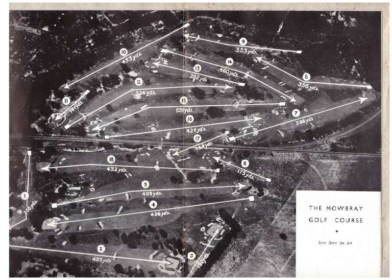 A Short history of the Mowbray Golf Club  --  W. S. Mackie