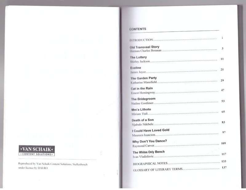Short Story collection - Rob Gaylard [Compiler]